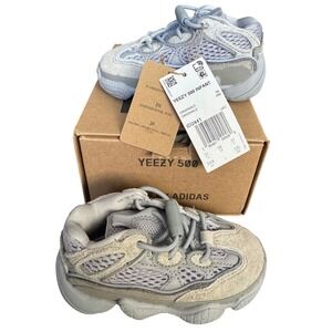 Adidas Yeezy 500 Infant Sneakers Size 5.5K Light Gray With Box Shoes